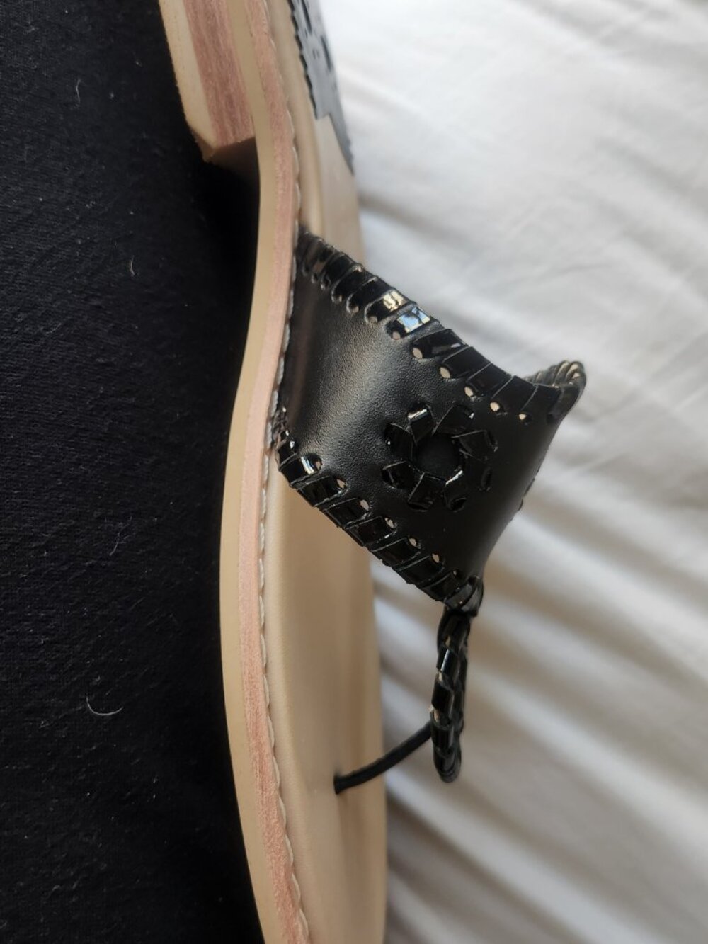 Jack Rogers Black Sandals - Picture 4 of 4